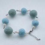 Baby Blue and Turquoise Fel..