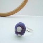 Felt Mushroom Ring - Needle..
